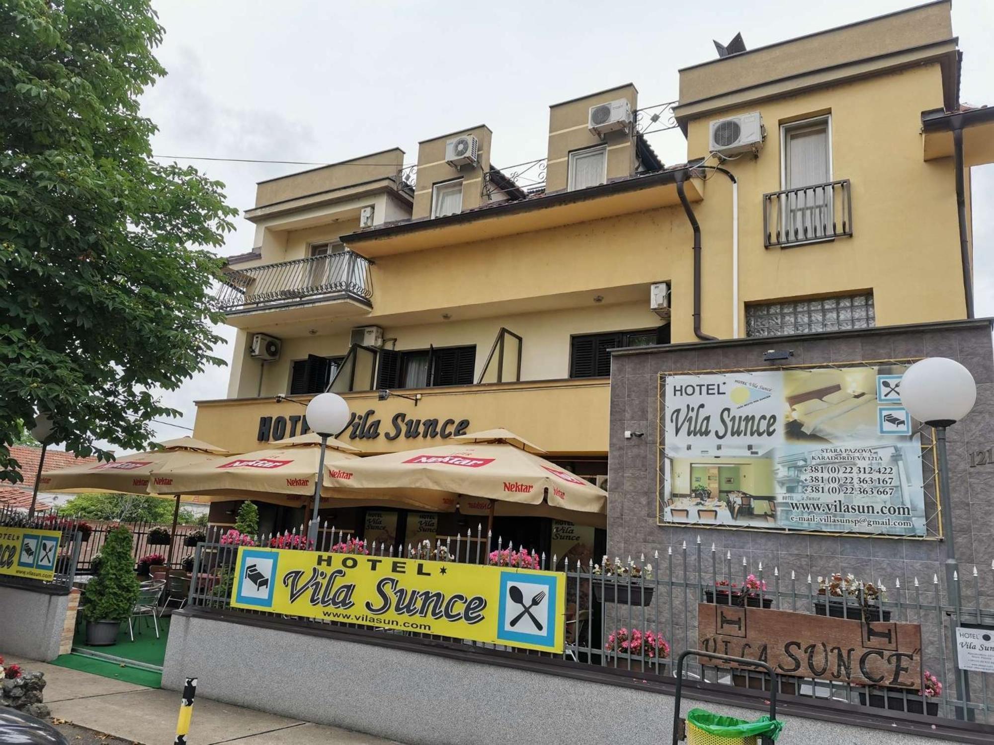Hotel Vila Sunce Stara Pazova Luaran gambar